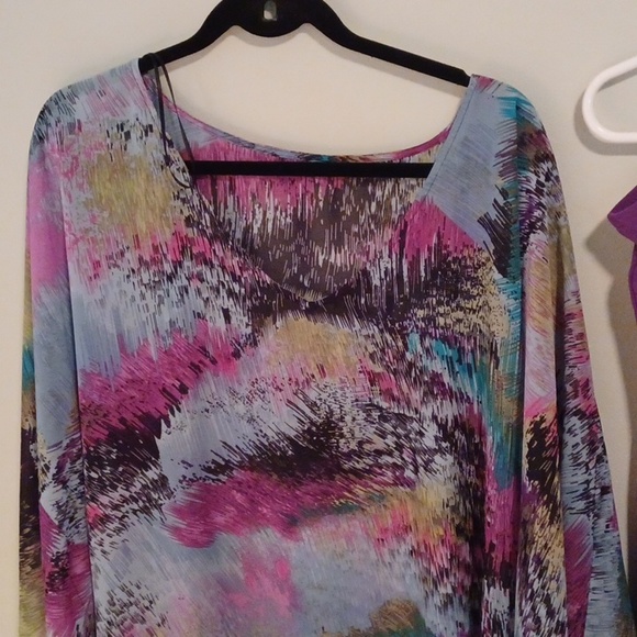 Poncho top with matching pants - Picture 3 of 4